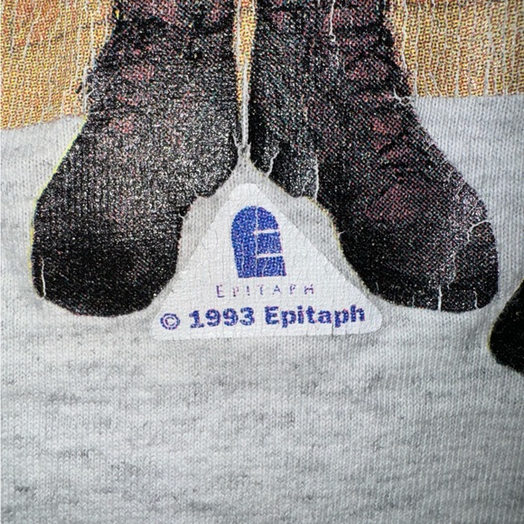 Vintage XL NOFX White Trash tee shirt single stitch 1993 - Picture 6 of 7